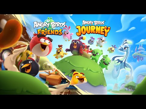 Monumental team-up is finally coming! Angry Birds Friends X Angry Birds Journey