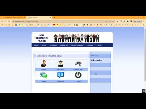 Job Portal in PHP Application Projects