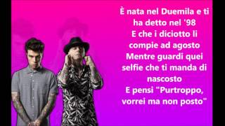 J-AX e Fedez-Vorrei ma non posto testo