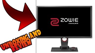 ZOWIE BENQ RL2755 Gaming Monitor Unboxing/Review/Test Game play! | BECKONATOR