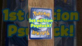 1st Edition Psyduck! #shorts #pokemon #pokemoncards #pokemontcg
