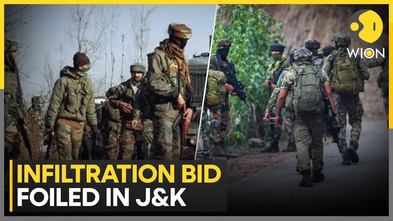 J&K Border Alert: Infiltration Attempt Foiled in J&K’s Rajouri District | WION
