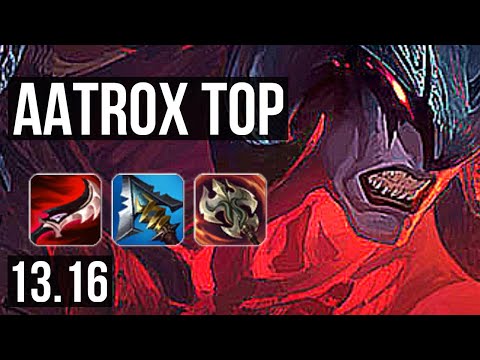 AATROX vs MORDEKAISER (TOP) | 7 solo kills, 300+ games | EUW Diamond | 13.16