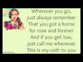 Cher Lloyd ft. Becky G - Oath Lyric Video 