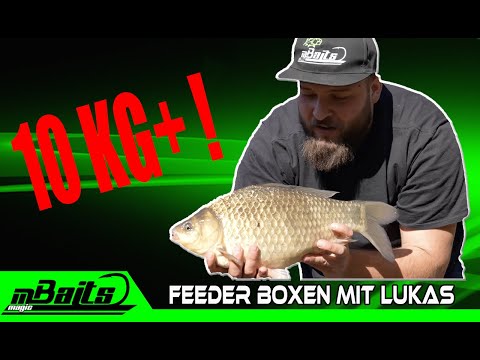 Wow 10KG und mehr ! Die neuen Feeder Boxen schlagen gut ein ! Method Feeder Boxen mit Lukas.