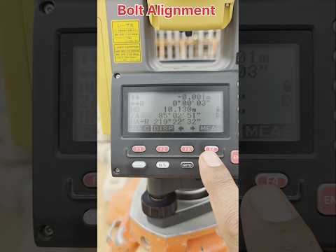 how to anchor bolt alignment #shorts