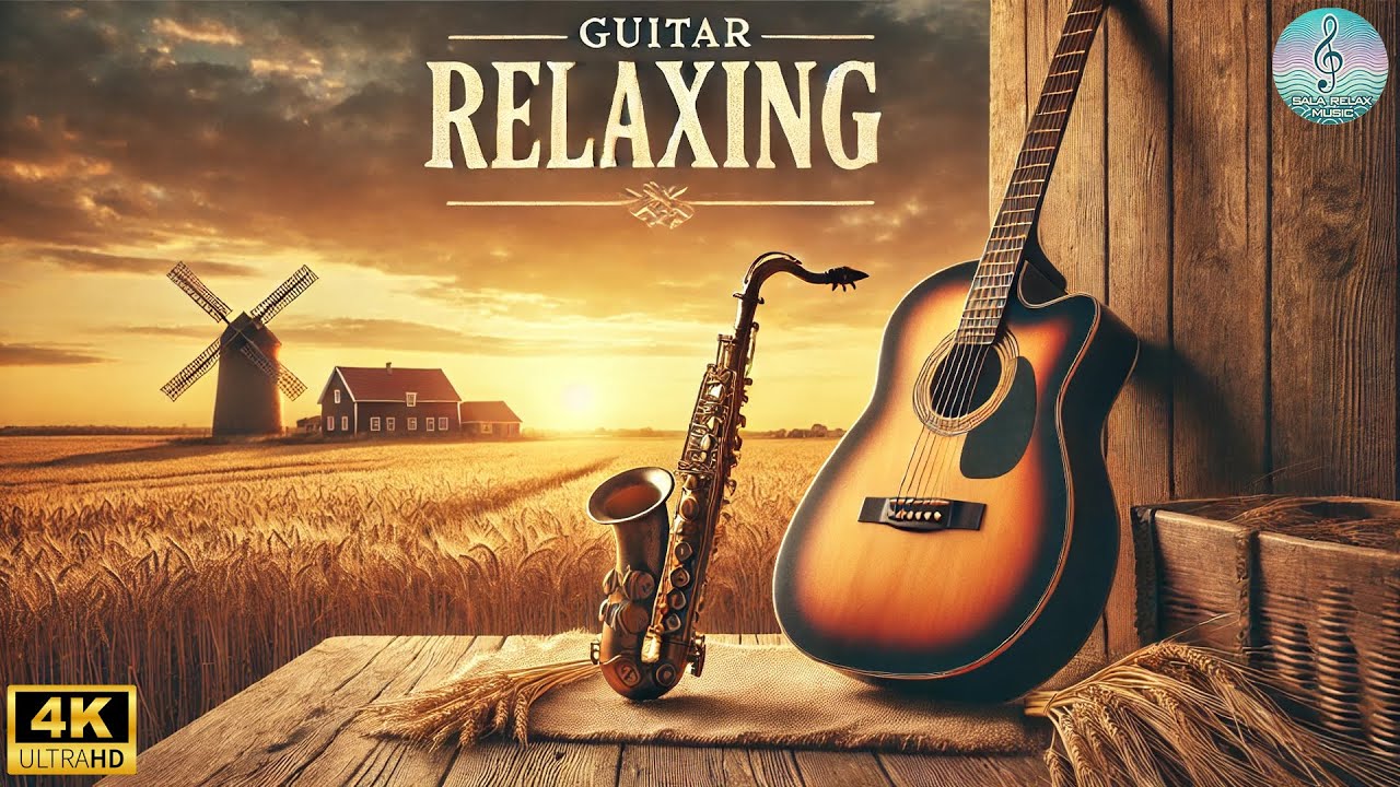 SAXOPHONE RELAXING help Focus, Reduce Stress - Guitar Classical Instrumental Music Beautiful America