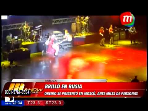 Natalia Oreiro . Venenososdesiempre.com . 12/2013 . Furor en Rusia . Tour Hits