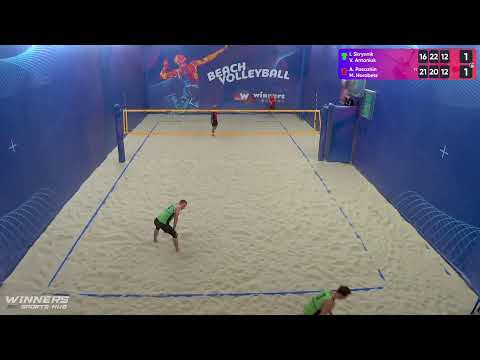 11:05 I. Skrynnik / V. Antoniuk - A. Pasazhin / M. Horobets 09.08.2022 | Winners Beach Volleyball