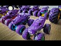 Purple Paint Monster Truck Party For Kids | Zombie Bone Shaker