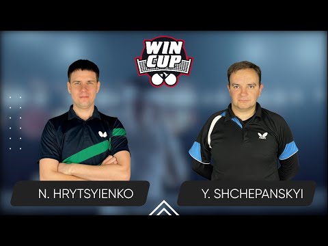 14:30 Nazarii Hrytsyienko - Yurii Shchepanskyi West 3 WIN CUP 06.08.2024 | Table Tennis WINCUP