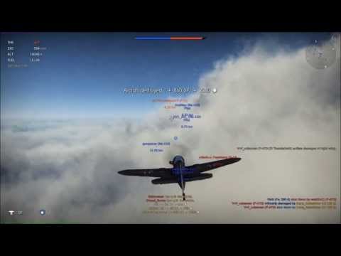 War Thunder: Hans "boom n zoom" Heimlicher: bf 109G-10 guncam/kills