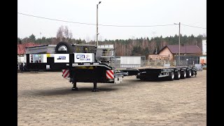 Venta de Mega 4 axle Lowbed 70 T DMC, 18,60 m length, 4 x wheel holes, extend semirremolque de cama baja - Imagen 5 | Autoline MX Mega 4 axle Lowbed 70 T DMC, 18,60 m length, 4 x wheel holes, extend semirremolque de cama baja nuevo | Imagen 5 - Autoline