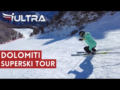 DOLOMITI SUPERSKI TOUR 2023 ep. 3 - Pista Torre di Pisa, Predazzo, Ski Center Latemar - ICARUS ULTRA