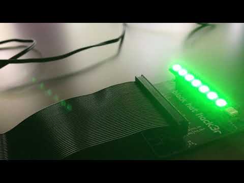 Rust hosting WebAssembly to control Blinkt LEDs