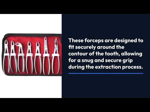Waldent Extraction Forceps Kit Set of 14 (K1/7)