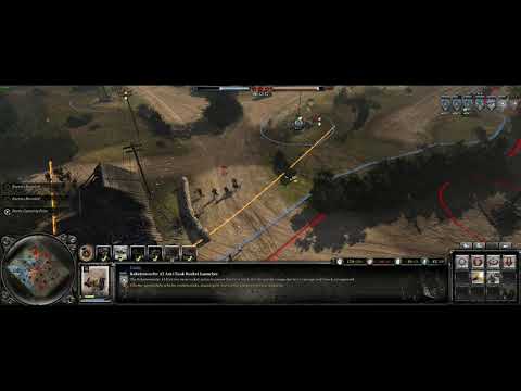Company of Heroes 2 1v1 Oberkommando West gameplay