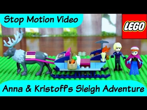 Vidéo LEGO Disney 41066 : Le traîneau d'Anna et Kristoff