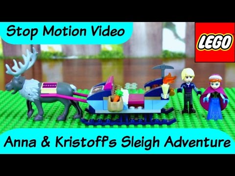 LEGO 41066 Anna & Kristoff’s Sleigh Adventure Disney Frozen Stop Motion Animation Short Film