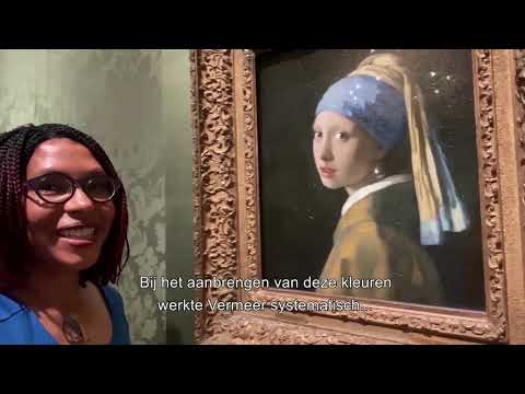 The Girl in the Spotlight - Steps of Vermeer