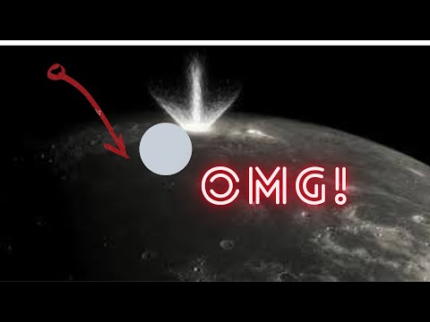 Out of control Chinese Rocket slammed into the moon...then