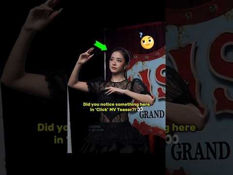 Did you spot this in Jisoo&rsquo;s 'Click' teaser?! 😱 #jisoo #blackpink #kpop #fyp