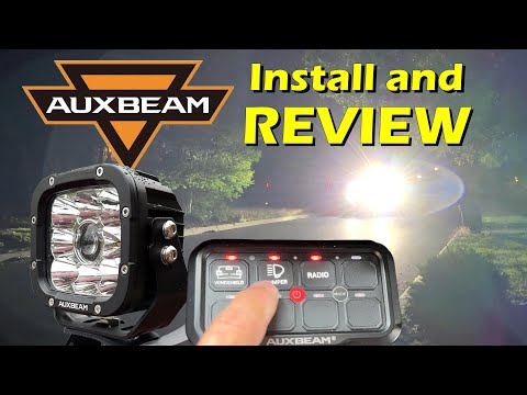 Auxbeam Switch Panel and LED Light Pod Install - Ram 2500 Power Wagon