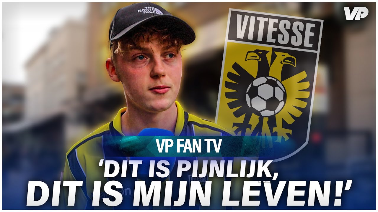 Thumbnail for article: Gitzwarte dag voor Vitesse-fans: 'Iedereen is zwaar geraakt, dit is je leven'