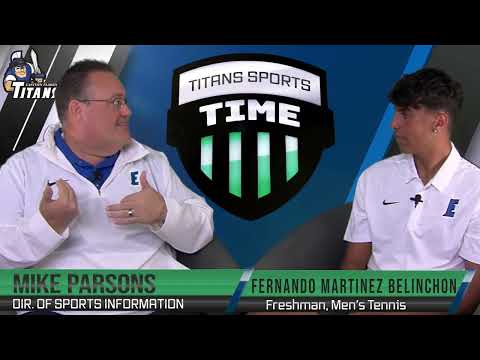 Titan Sports Time with men's tennis player Fernando Martinez Belinchon