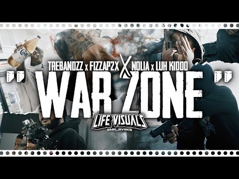 TreBandzz x Fizzap2x x Nolia x Luh Kiddo - "War Zone" | Shot By: @Mr_Bvrks | Shot By: @Mr_Bvrks