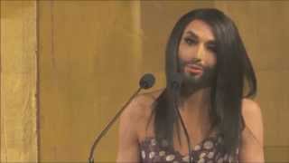 The unstoppable future of love, respect and tolerance: Conchita Wurst at TEDxAmRing