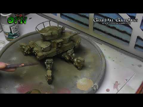 How to paint a realistic looking tank