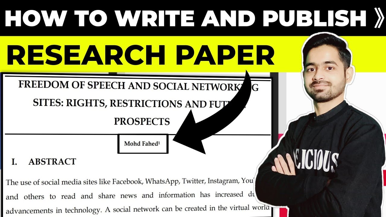 How to Write and Publish a Research Paper? | Step by Step Guide (Hindi)