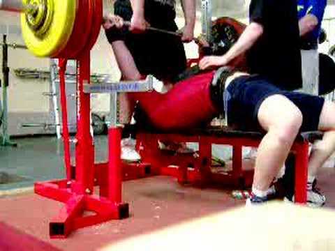 Lukas Nilsson Klossbänk 215 kg