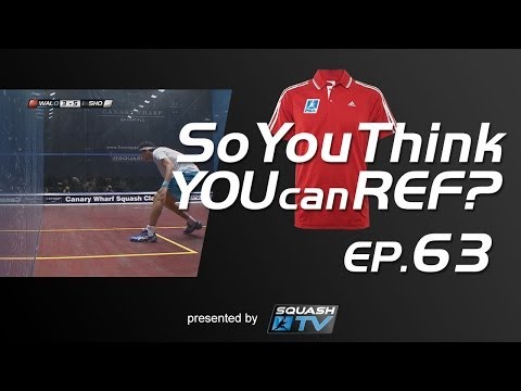 Squash : So You Think You Can Ref? EP.63 : Elshorbagy v Waller