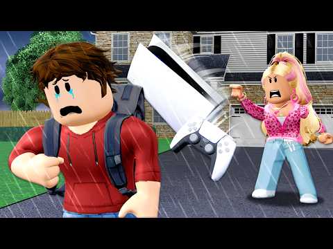 His Mean STEP SISTER Kicked Him Out Of THE FAMILY?! (Roblox Movie)