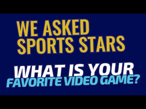 Favorite Video Games of Tomorrow's Sports Stars Revealed!