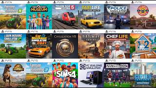 Top 20 Best PS5 SIMULATION Games (Updated)
