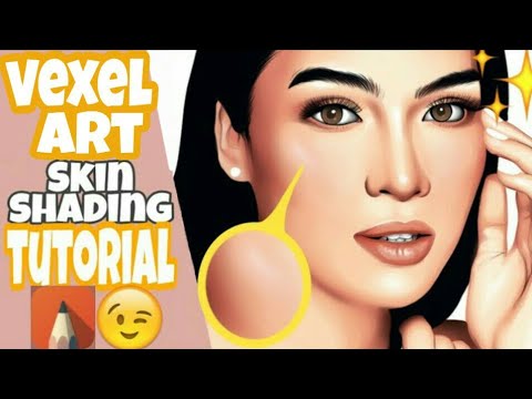 VEXEL ART SHADING TUTORIAL ( SEMI-REALISTIC )