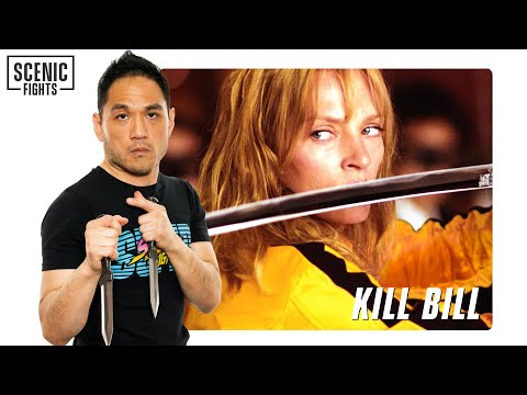 Knife Expert Breaks Down Kill Bill Fight | The Bride vs. Vernita Green | Scenic Fights