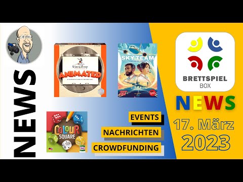 Brettspiel News der Brettspielbox zum 17  März 2023