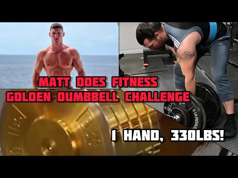 Impossible Grip Challenge - 330lbs! @MattDoesFitness #challenge #gripstrength