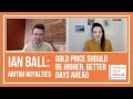 Ian Ball: Gold Price Should be Higher, Better Days Ahead