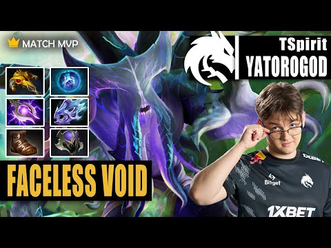 Faceless Void Safelane | TSpirit.YATOROGOD | PLAY LIKE YATORO TO GAIN MMR | 7.32c Gameplay Highlight
