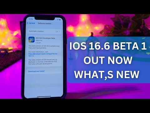 iOS 16.6 Beta 1 Out Now !! What’s New