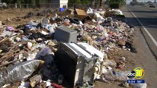 City of Fresno cracking down on illegal garbage dumping