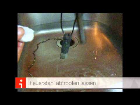 Feuerzeug gegen Feuerstahl