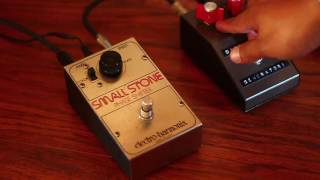 Video thumbnail for 1976 Electro Harmonix Small Stone Phase Shifter Vintage V1 by Ihavealltherightstuf