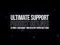Ultimate Support Product Outlines - JS-MMS1 Mini Desktop Tripod Mic Stand