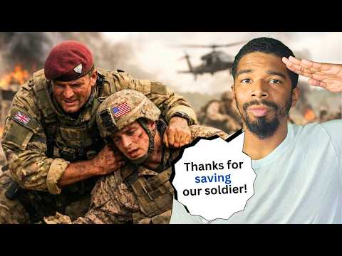 American Reacts to British Para SAVES US Marine - Earns The Victoria Cross!